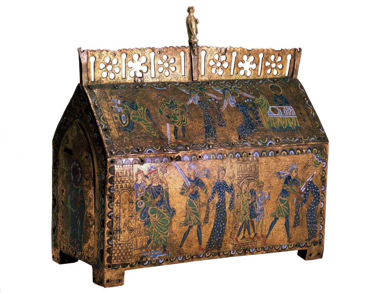 Reliquiario con scene della vita di Santa Valeria, c1170 da Unbekannt