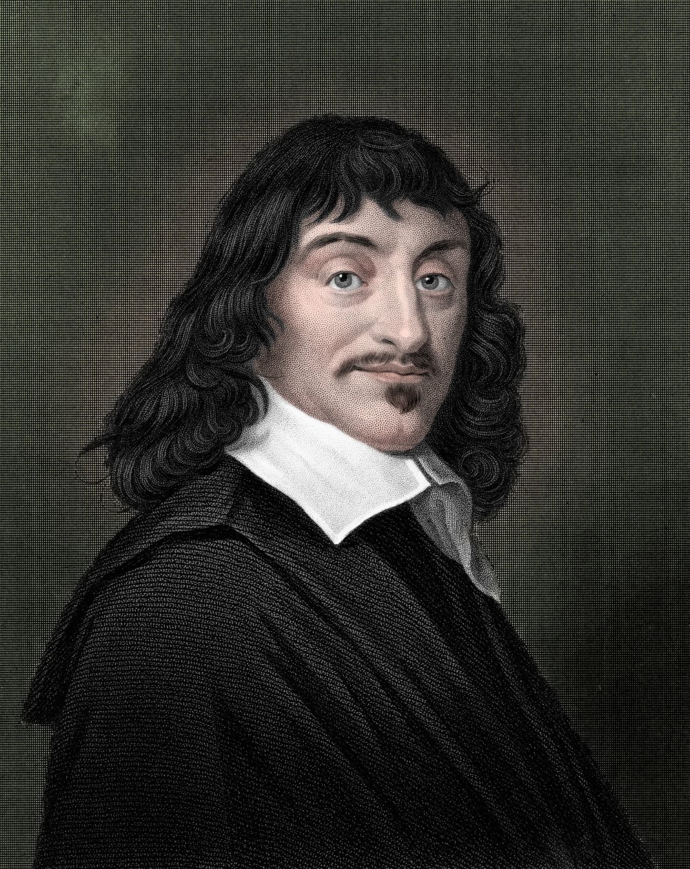René Descartes, filosofo e matematico francese da Unbekannt