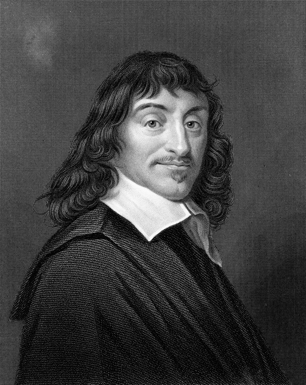 René Descartes, filosofo e matematico francese, 1835 da Unbekannt