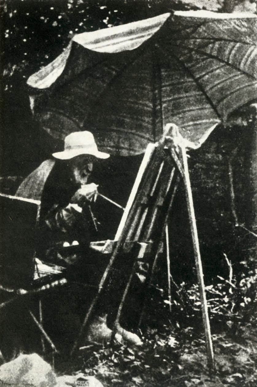 Renoir che dipinge all