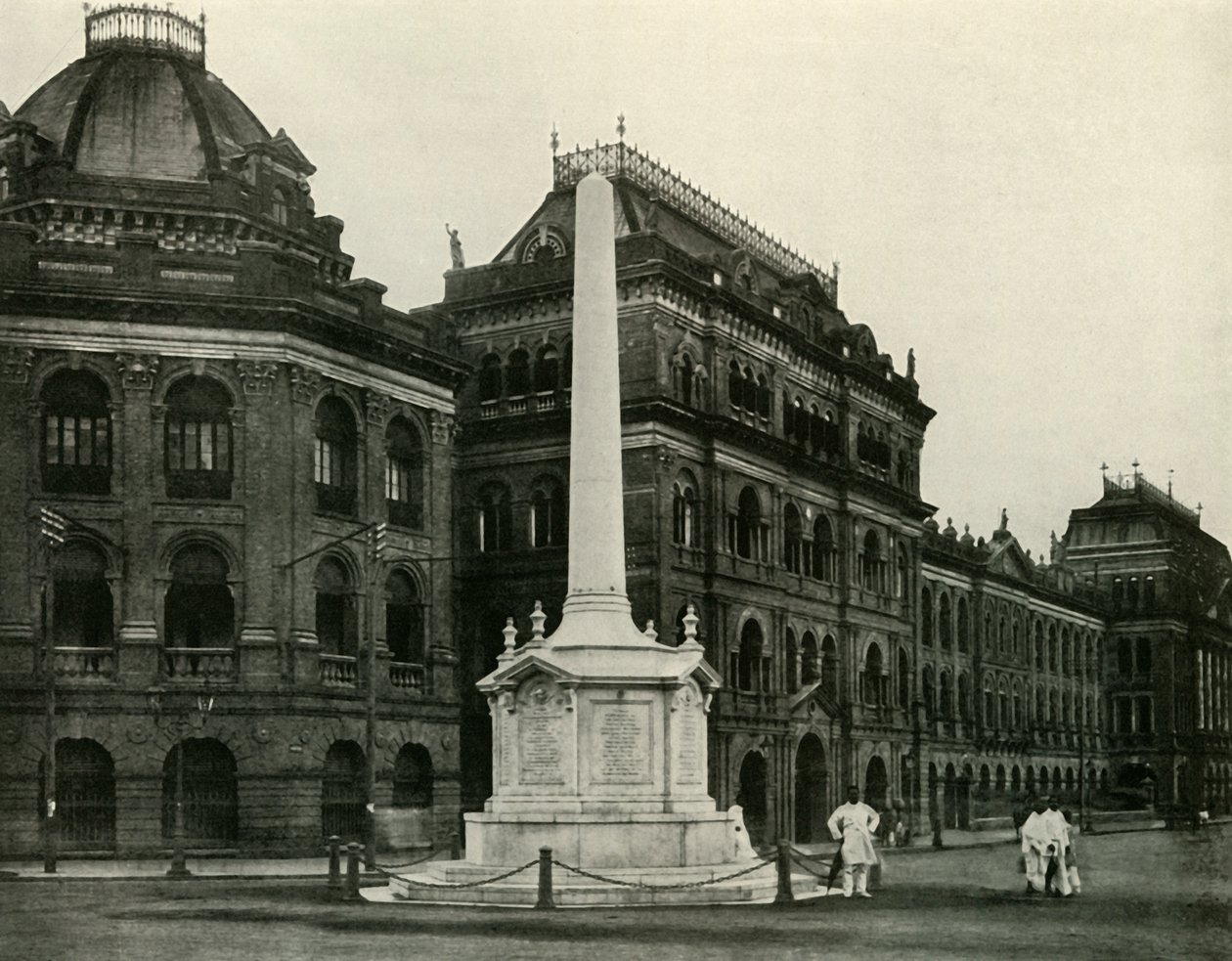 Replica del Monumento di Holwell eretto da Lord Curzon da Unbekannt
