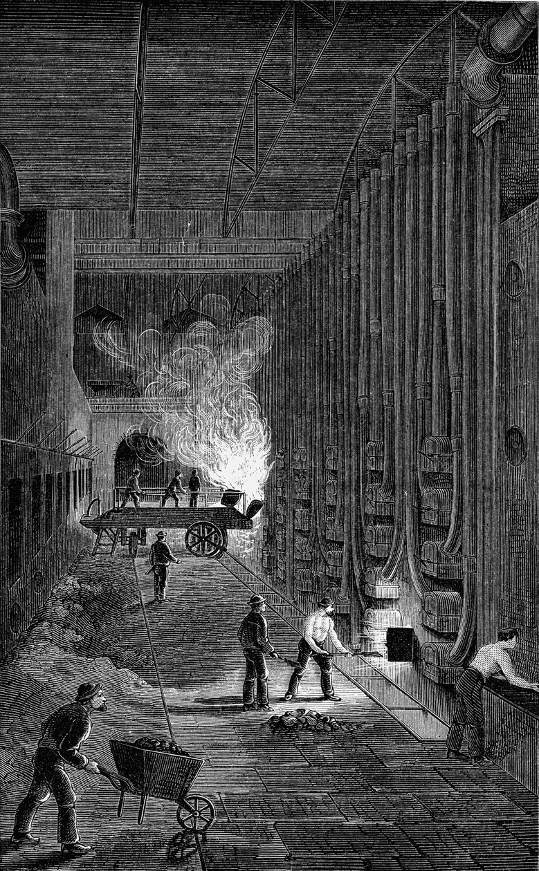 Casa del Retorto, Imperial Gasworks, Kings Road, Londra, 1876 da Unbekannt