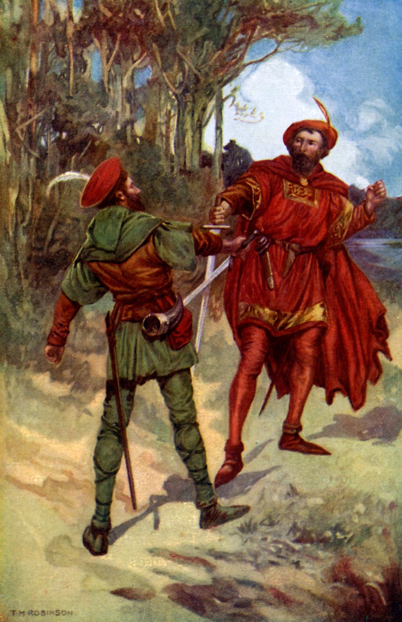 Riccardo I e Robin Hood da Unbekannt