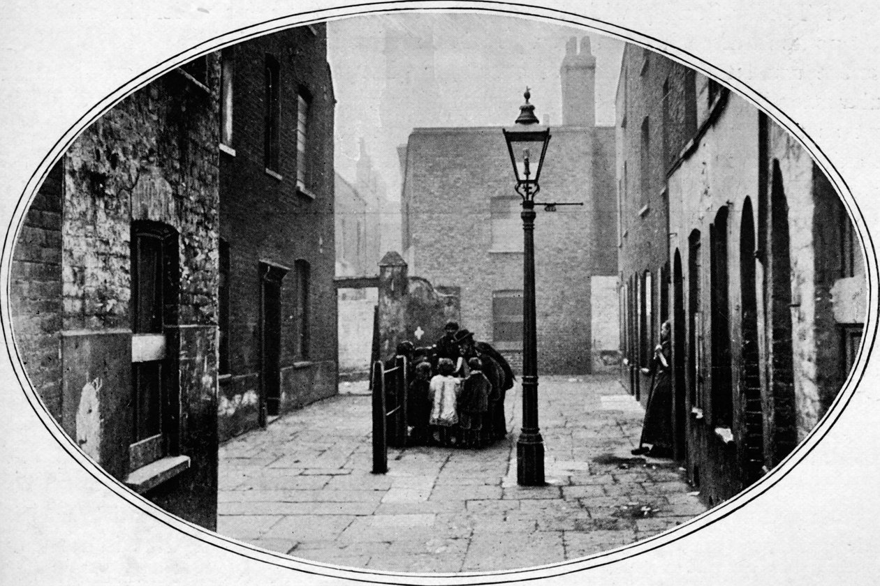 Pronto per lo sfratto, Londra, c1901 da Unbekannt