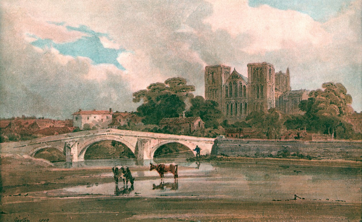 Cattedrale di Ripon, c1800, c1900 da Unbekannt