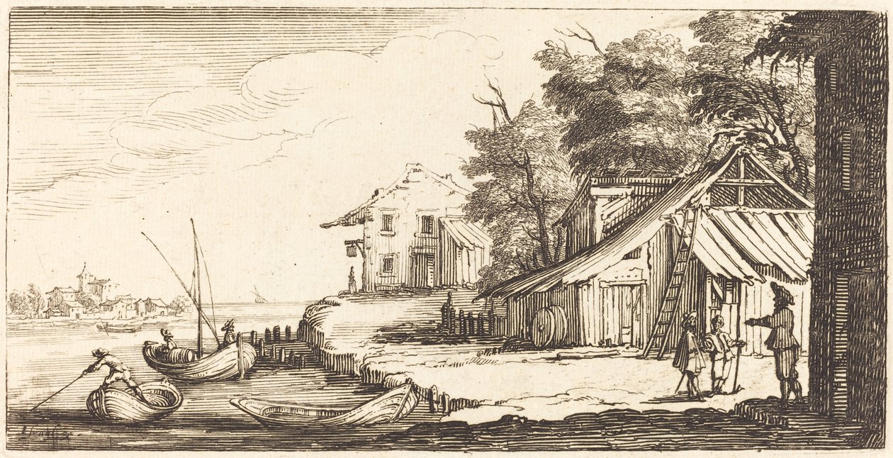 Riva del Fiume, 1635 o dopo da Unbekannt