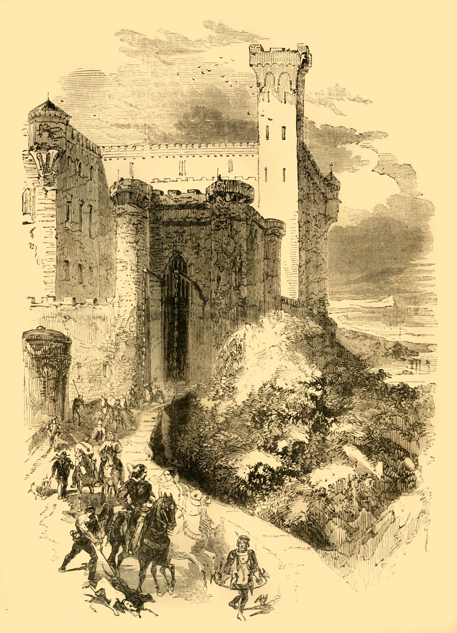 Roberto di Normandia al Castello del Conte di Conversano, c. 1890 da Unbekannt