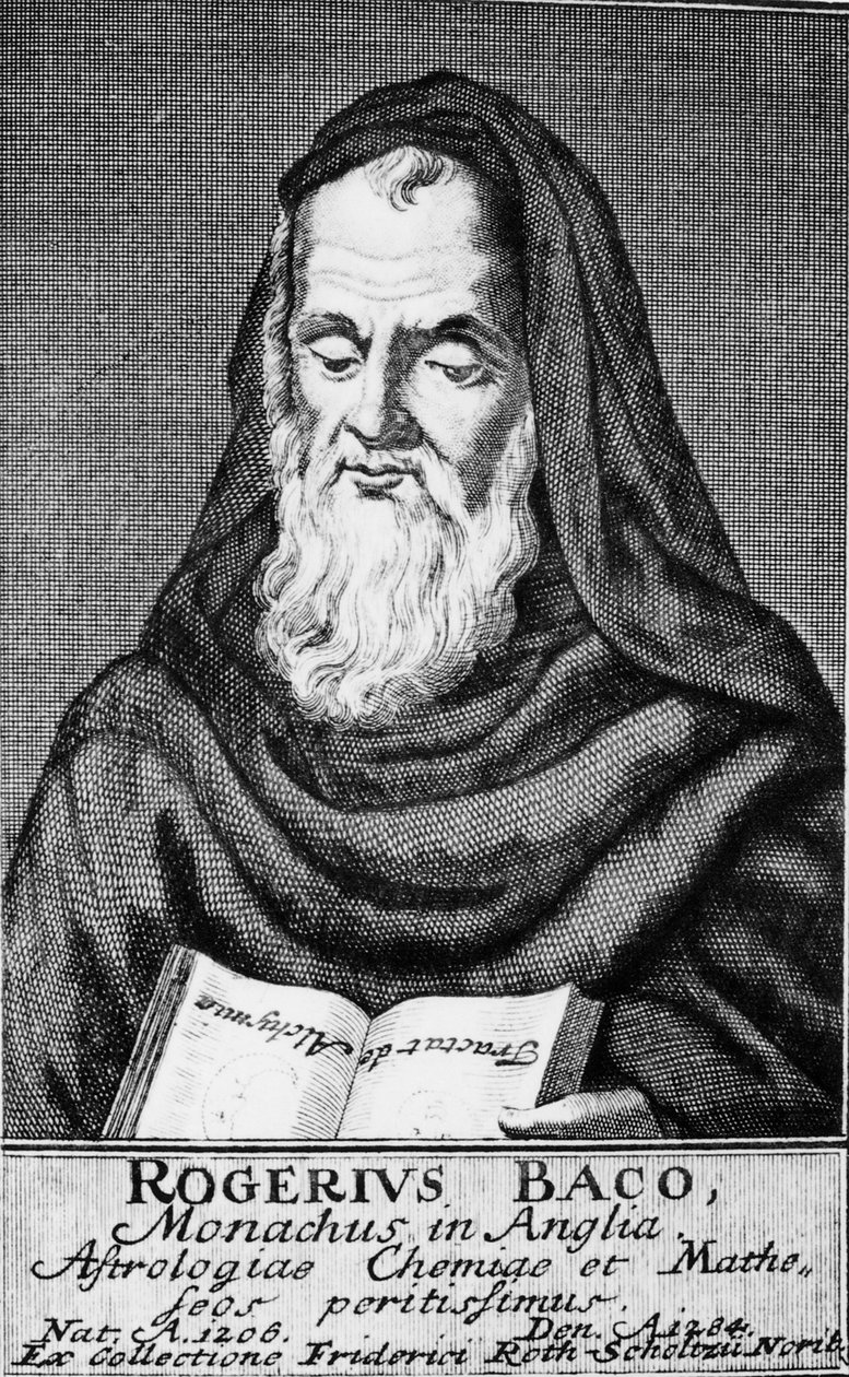 Roger Bacon, filosofo e scienziato da Unbekannt