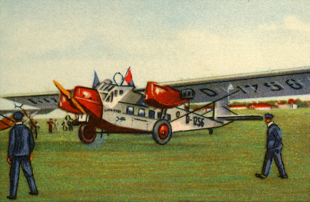 Aereo Rohrbach Roland, anni 1920, 1932 da Unbekannt