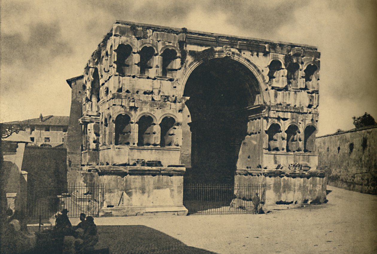 Roma - Arco di Giano Quadrifronte nel Foro Boario da Unbekannt