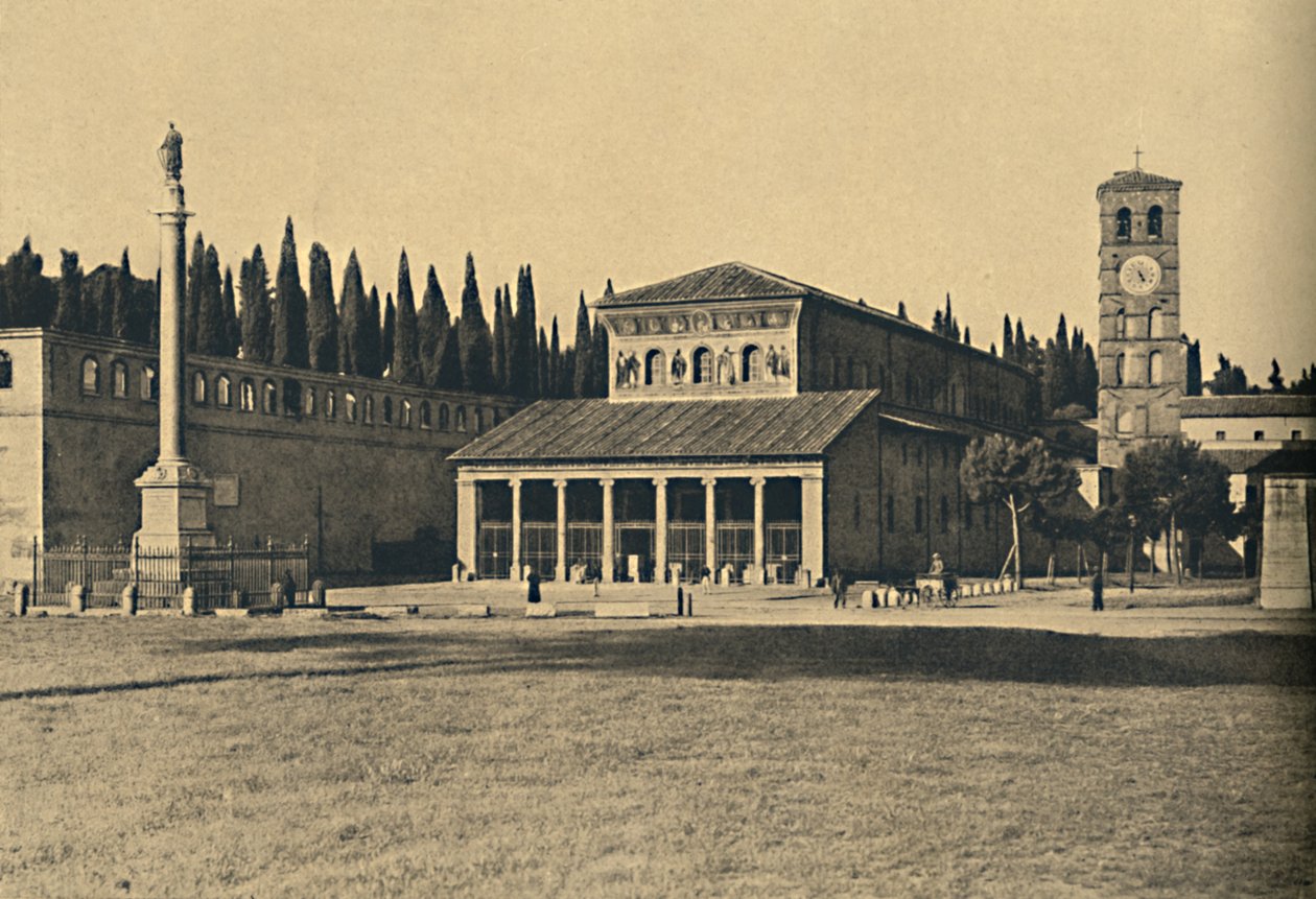 Roma - Basilica di S. Lorenzo fuori le Mura, 1910 da Unbekannt