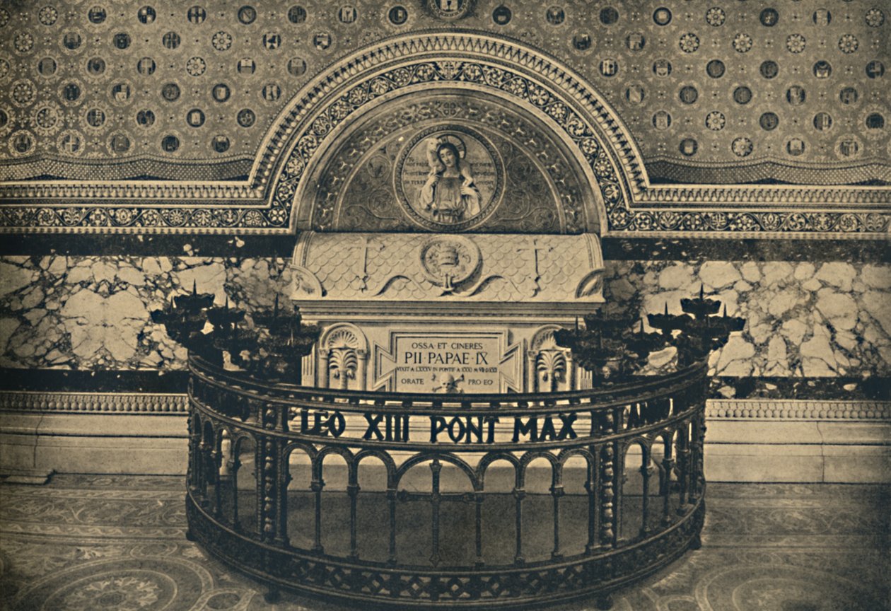 Roma - Basilica di San Lorenzo - Tomba di Pio IX da Unbekannt