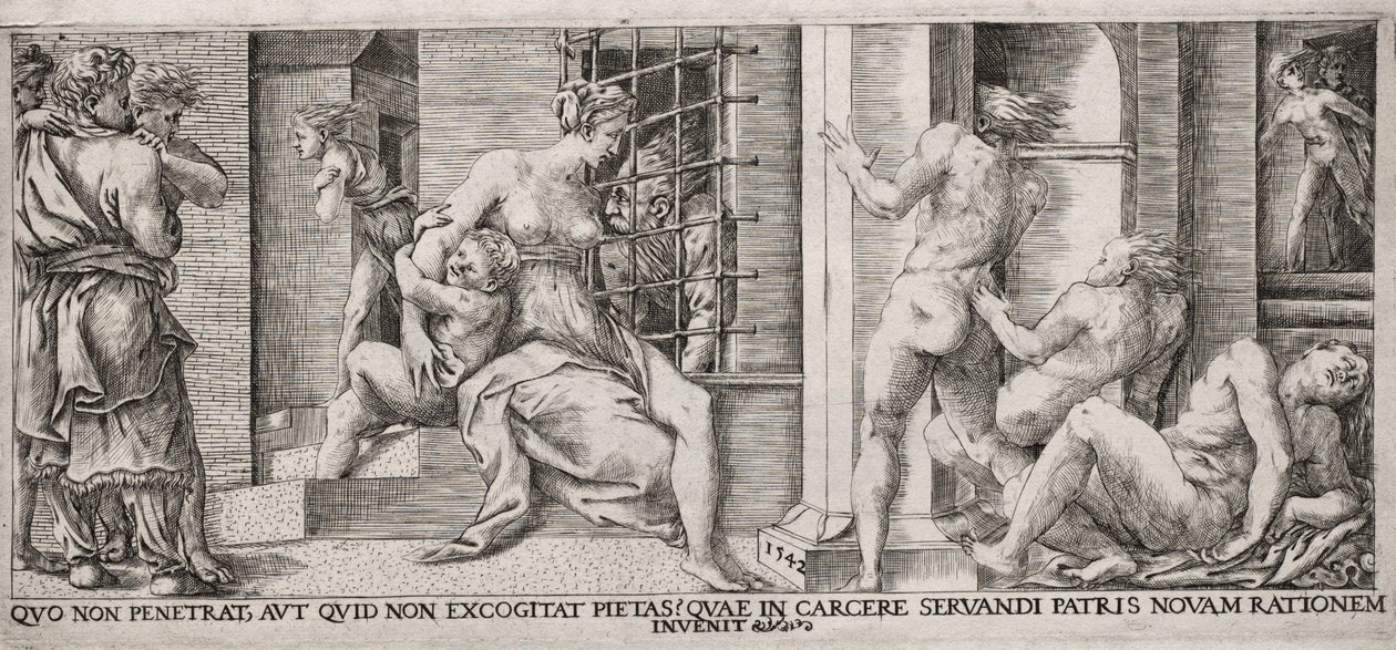 Carità Romana, 1500s da Unbekannt