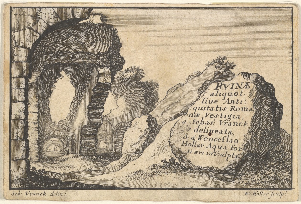 Rovine Romane, seconda versione della pagina del titolo da Unbekannt