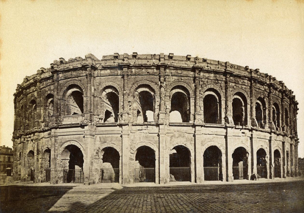 Anfiteatro romano, Nîmes, Francia, fine 19° o inizio 20° secolo da Unbekannt