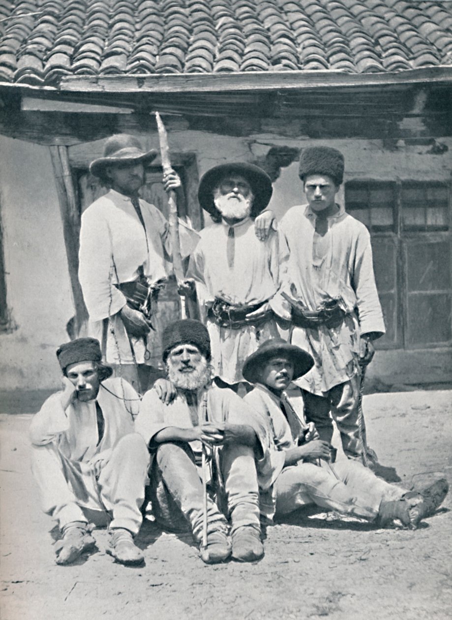Contadini rumeni, 1912 da Unbekannt