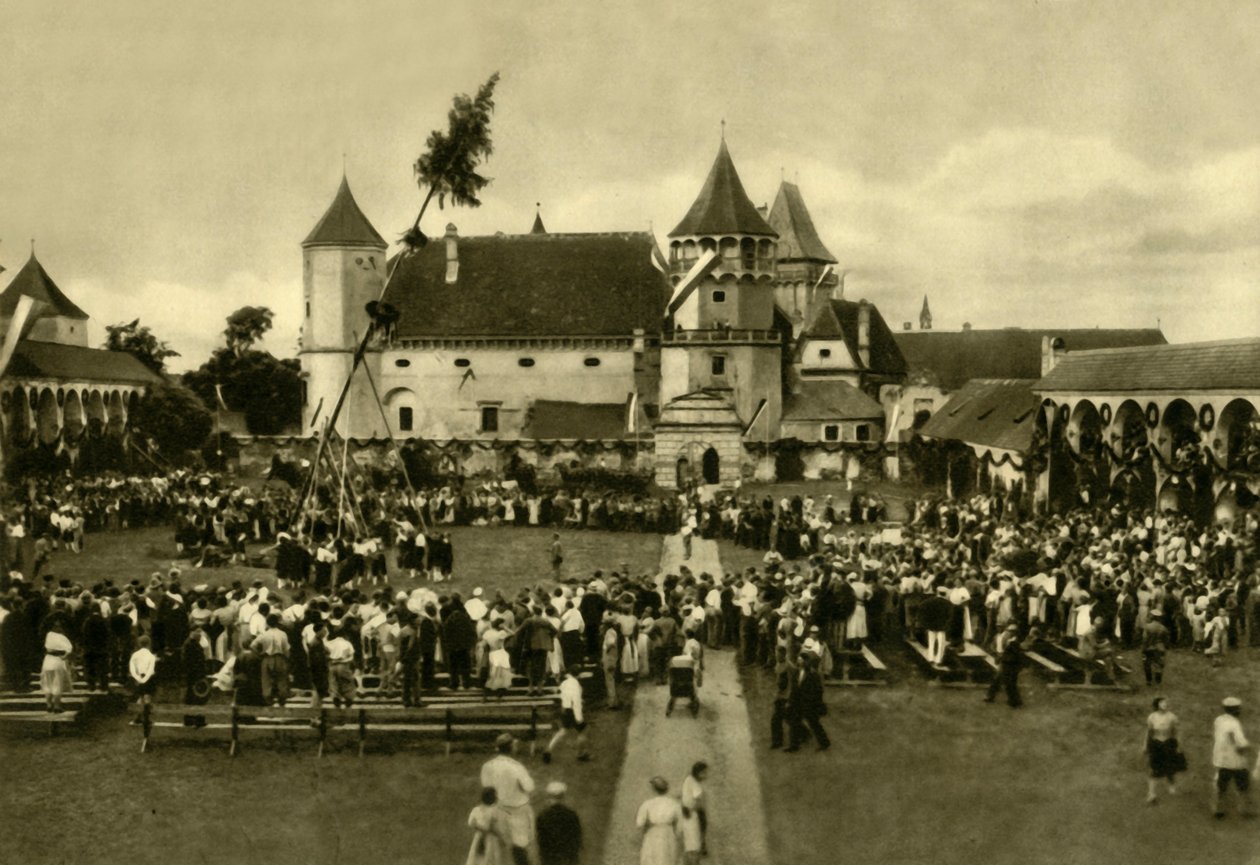 Castello di Rosenburg, Bassa Austria, c1935 da Unbekannt