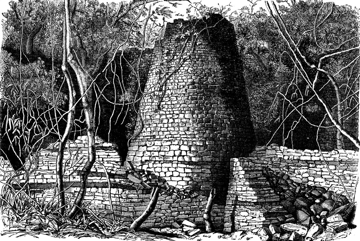 Rovine del Grande Zimbabwe, Africa, 1892 da Unbekannt