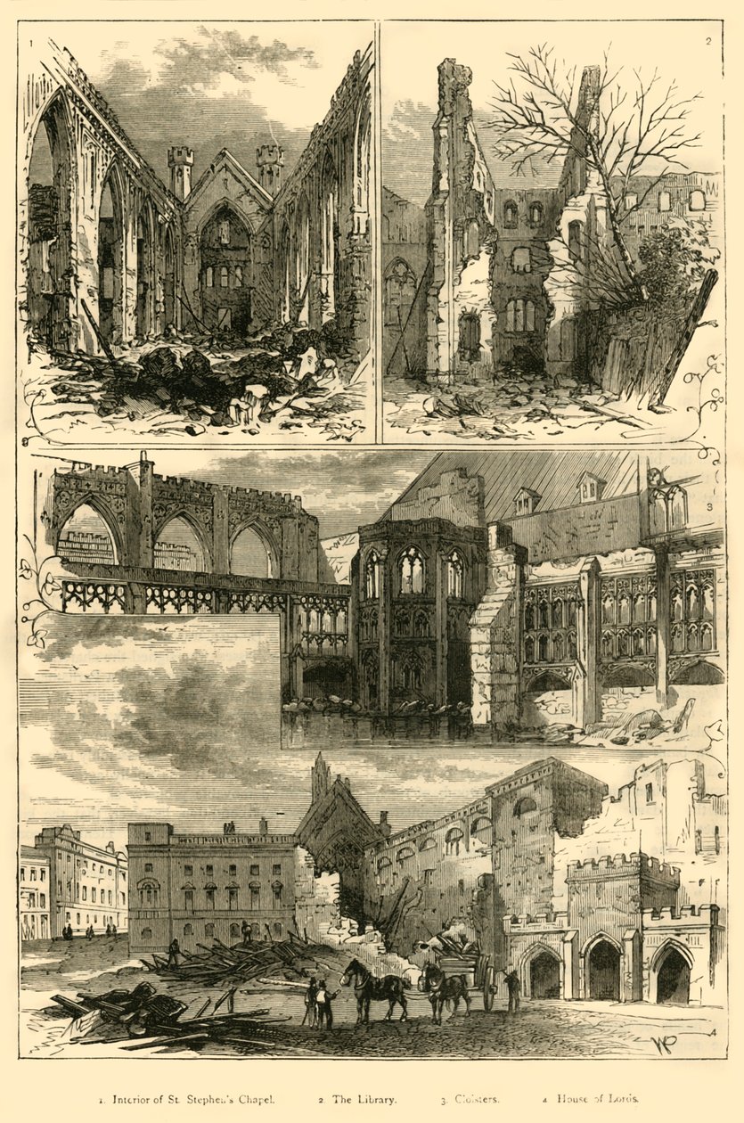 Rovine del Parlamento da Unbekannt