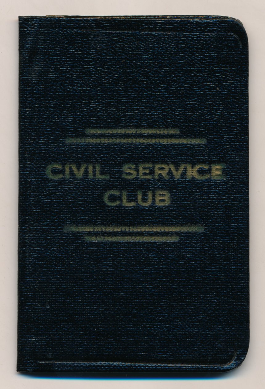 Regole del Civil Service Club, c1953 da Unbekannt