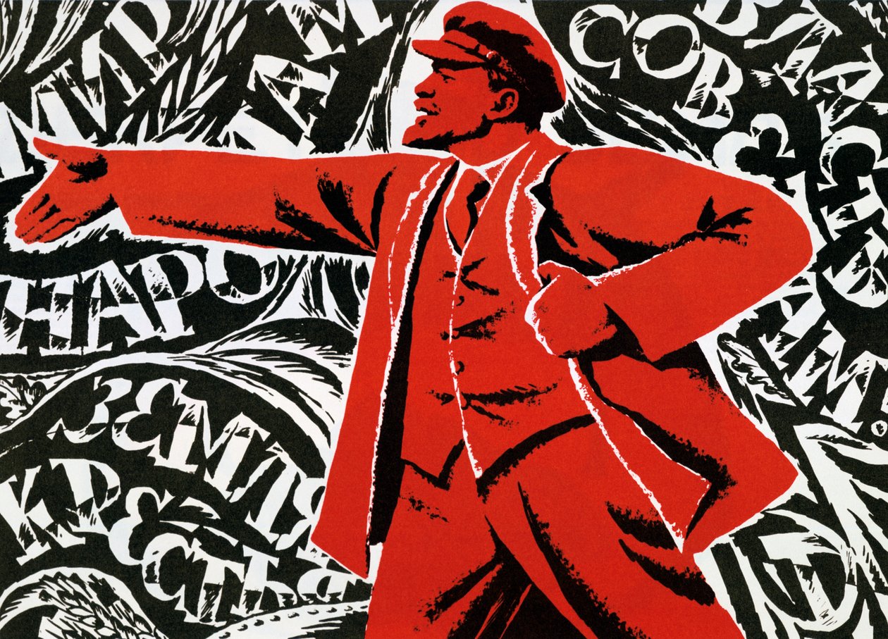 Poster del Partito Comunista Russo, XX secolo da Unbekannt