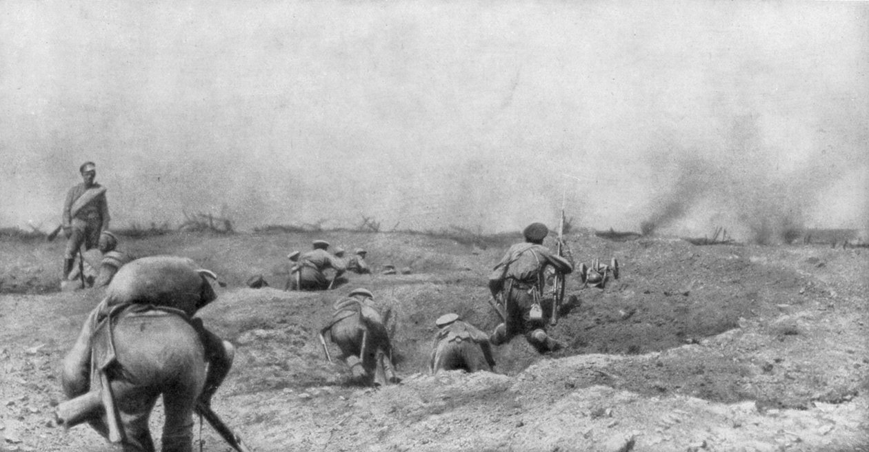 Offensiva russa, Dzike Lani, Ternopil, Ucraina, Prima Guerra Mondiale, 1 luglio 1917 da Unbekannt
