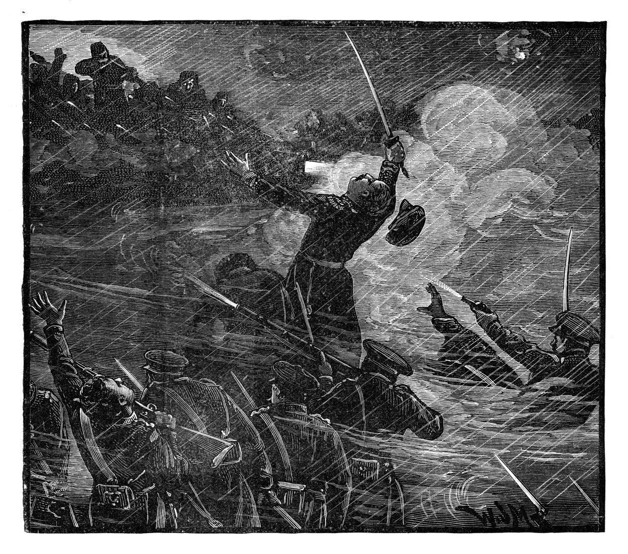 Respingimento russo a Silistria, XIX secolo, 1888 da Unbekannt