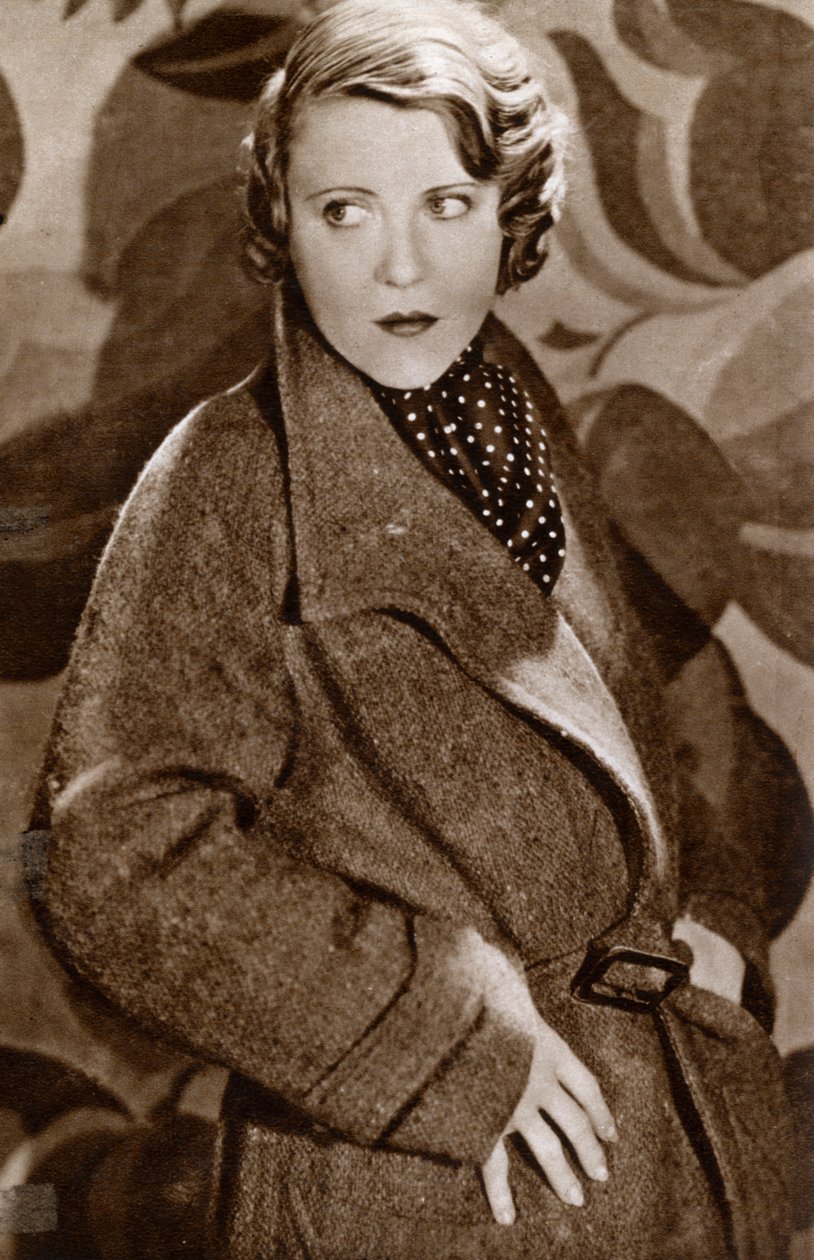 Ruth Chatterton, attrice americana, 1933 da Unbekannt