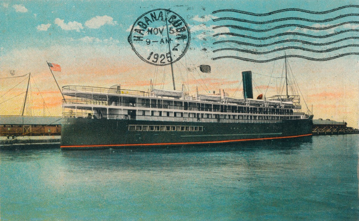 SS Cuba, Key West, Florida, c1925 da Unbekannt
