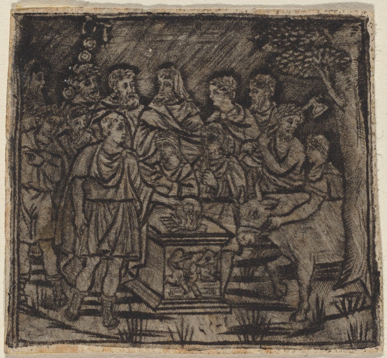Sacrificio, c. 1510-1530 da Unbekannt