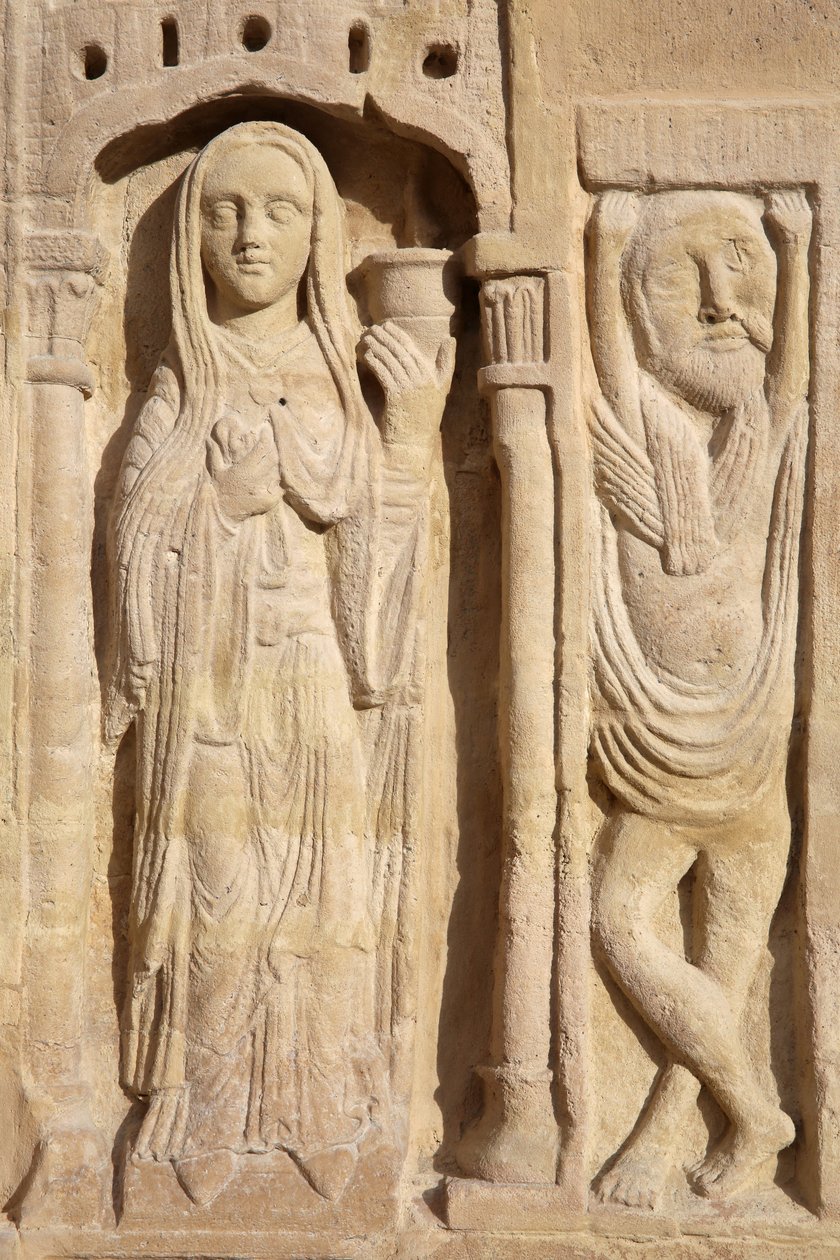 Basilica di Saint Denis. Portale centrale. La vergine saggia da Unbekannt