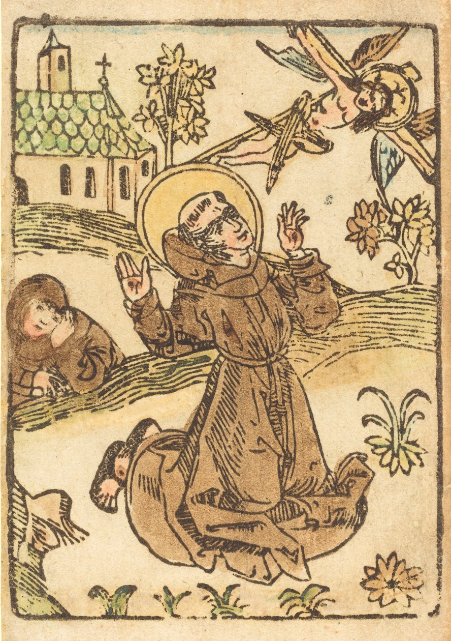 San Francesco riceve le stimmate da Unbekannt