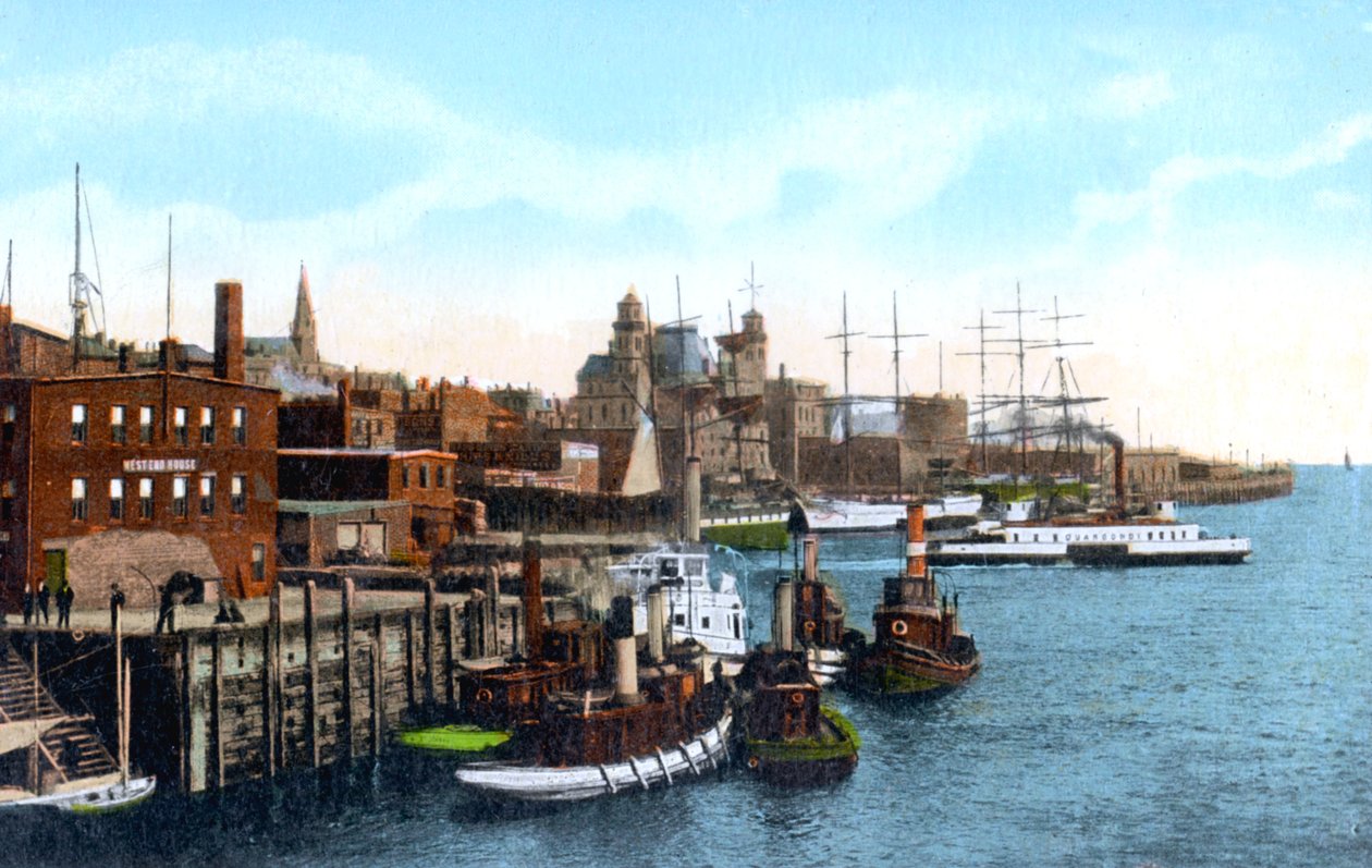 Porto di Saint John, Saint John, New Brunswick, Canada, c1900s da Unbekannt