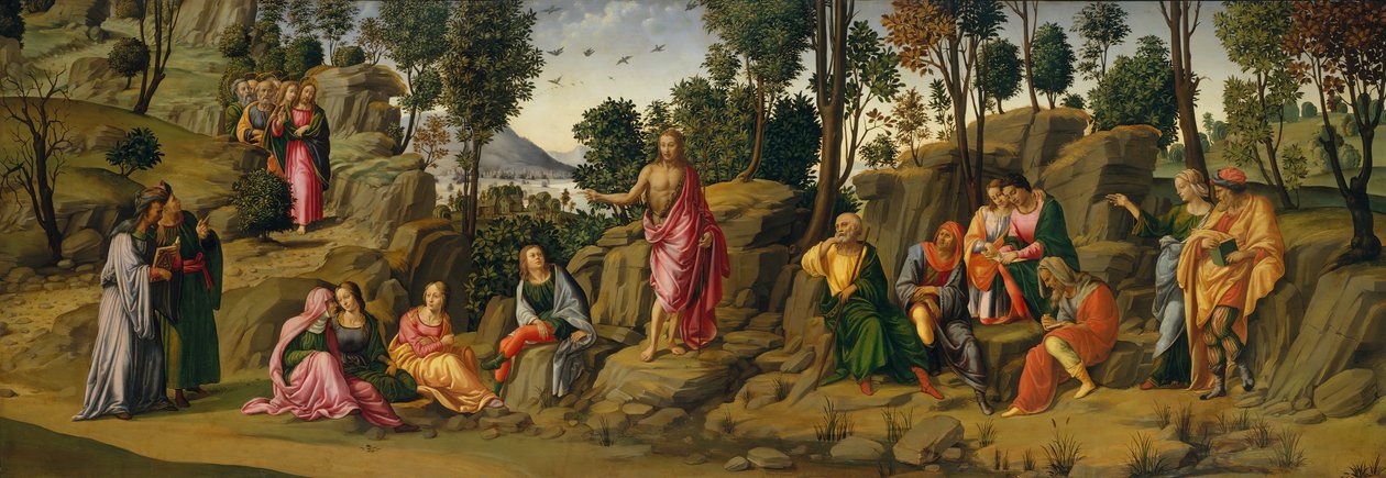 San Giovanni Battista che rende testimonianza, ca. 1506-7 da Unbekannt