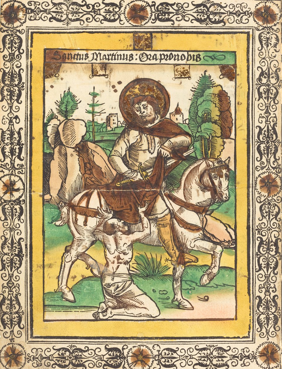 San Martino e il mendicante da Unbekannt