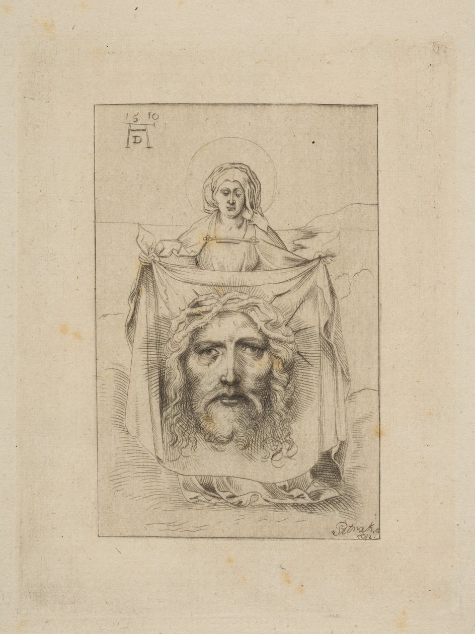 Santa Veronica con il sudario, XVI secolo da Unbekannt