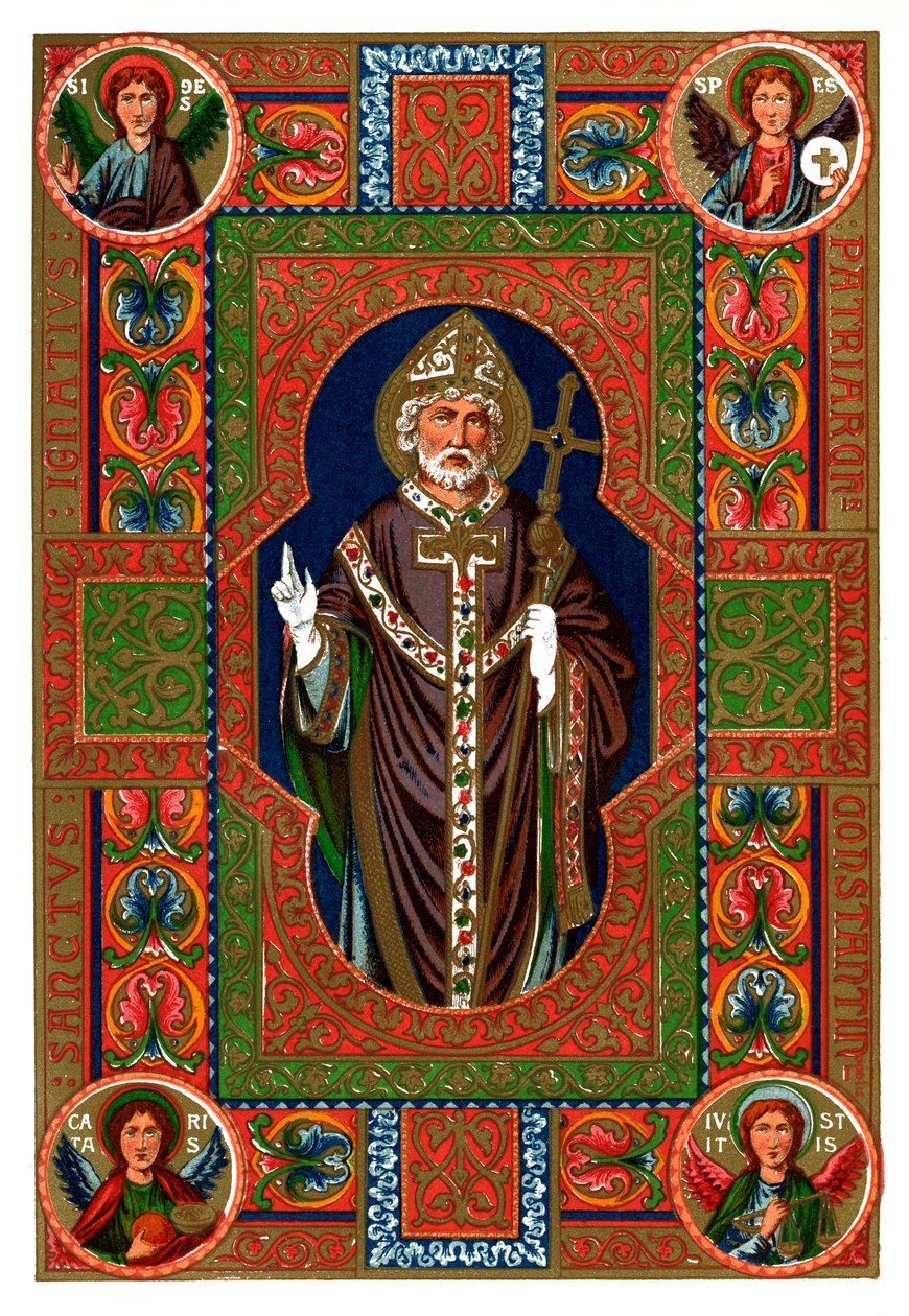 Santo e angeli, 1886 da Unbekannt