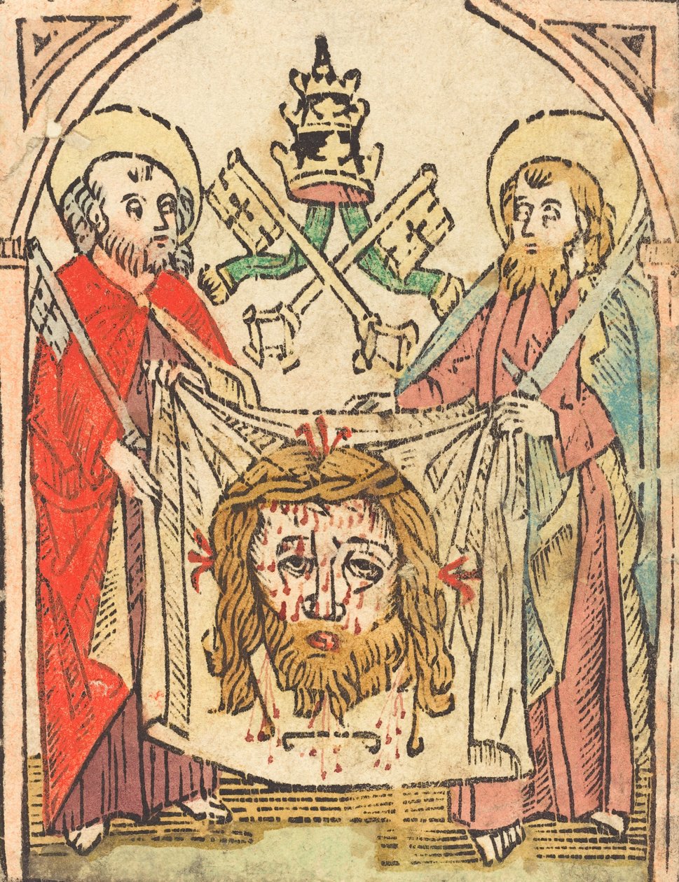 Santi Pietro e Paolo con il Sudario da Unbekannt