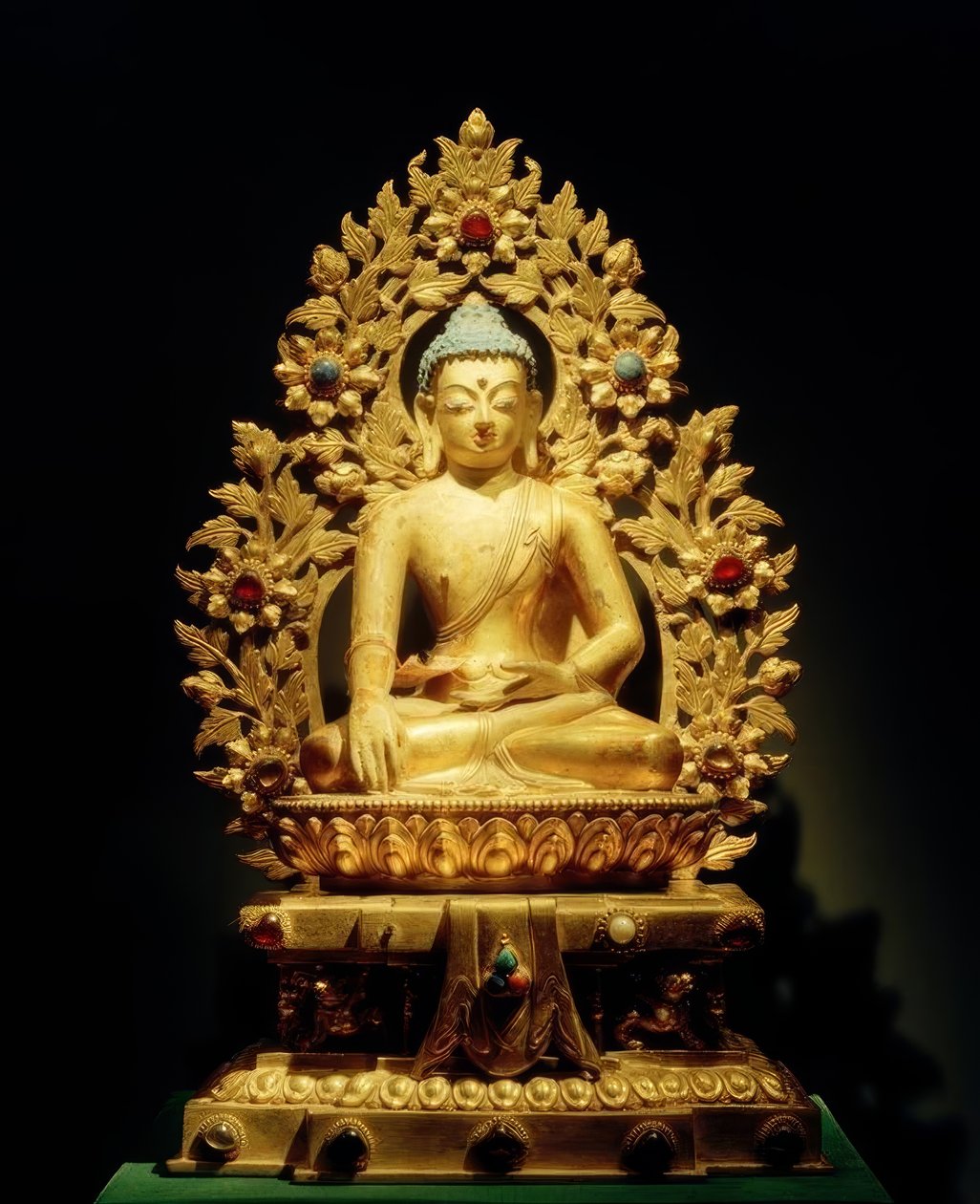 Sakyamuni, Scultura, XVIII secolo da Unbekannt