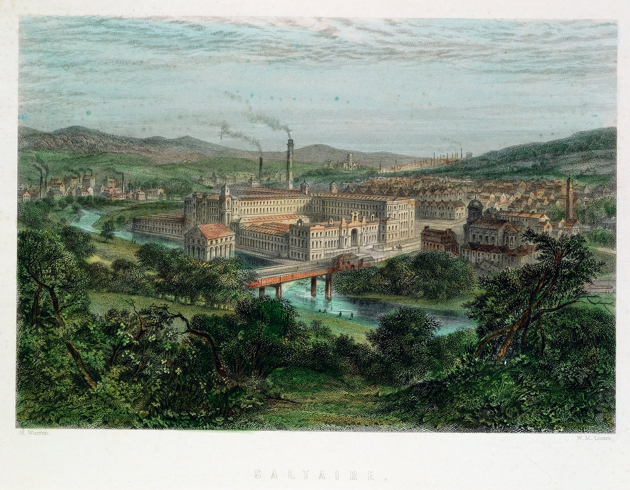 Saltaire, Yorkshire, XIX secolo da Unbekannt