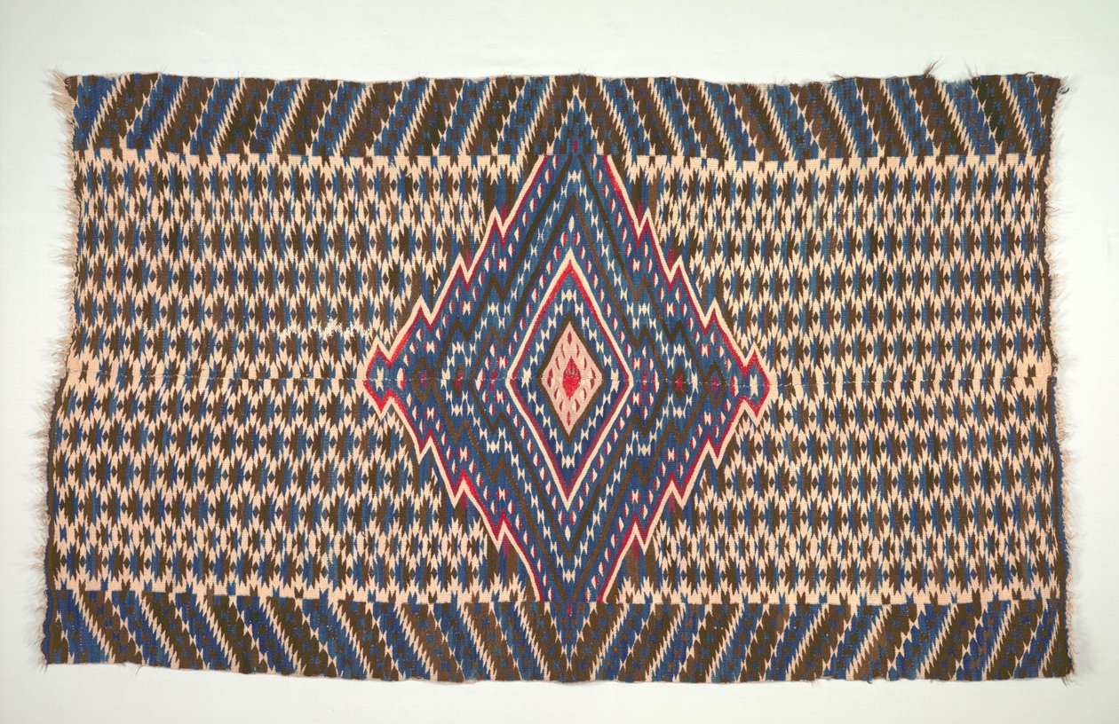 Coperta stile Saltillo Sarape, c. 1860-1875 da Unbekannt