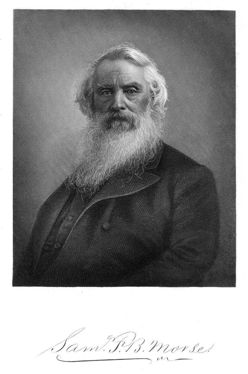 Samuel Finley Breese Morse, artista e inventore americano, 1896 da Unbekannt