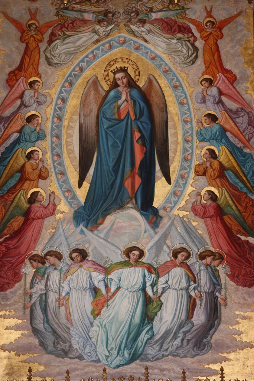 Chiesa di San Jeronimo. Vergine Maria, Madrid, Spagna da Unbekannt