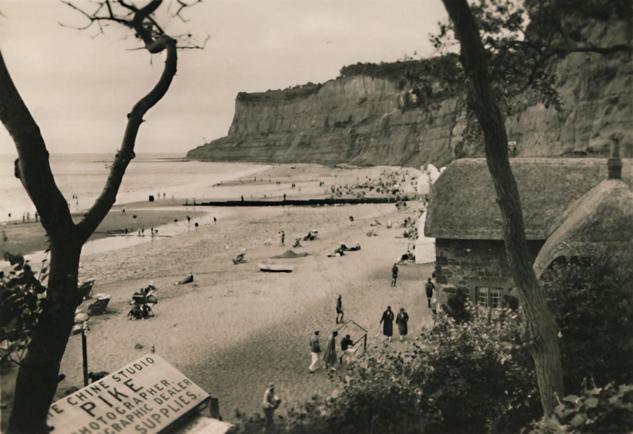 Sabbie e Vecchia Testa di Shanklin, Shanklin, I.W., c1920 da Unbekannt
