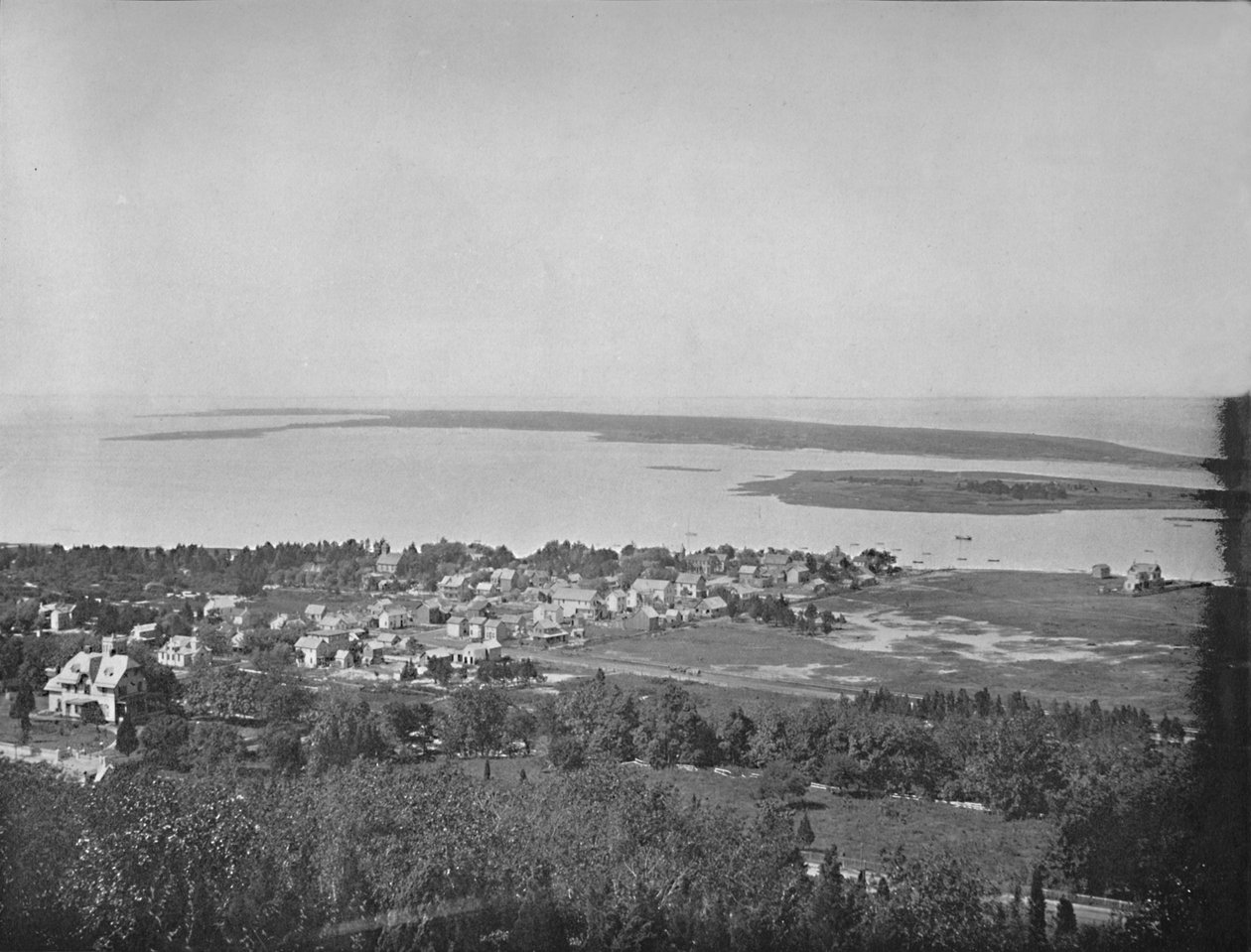 Sandy Hook, da Highland Light, New Jersey, c1897 da Unbekannt