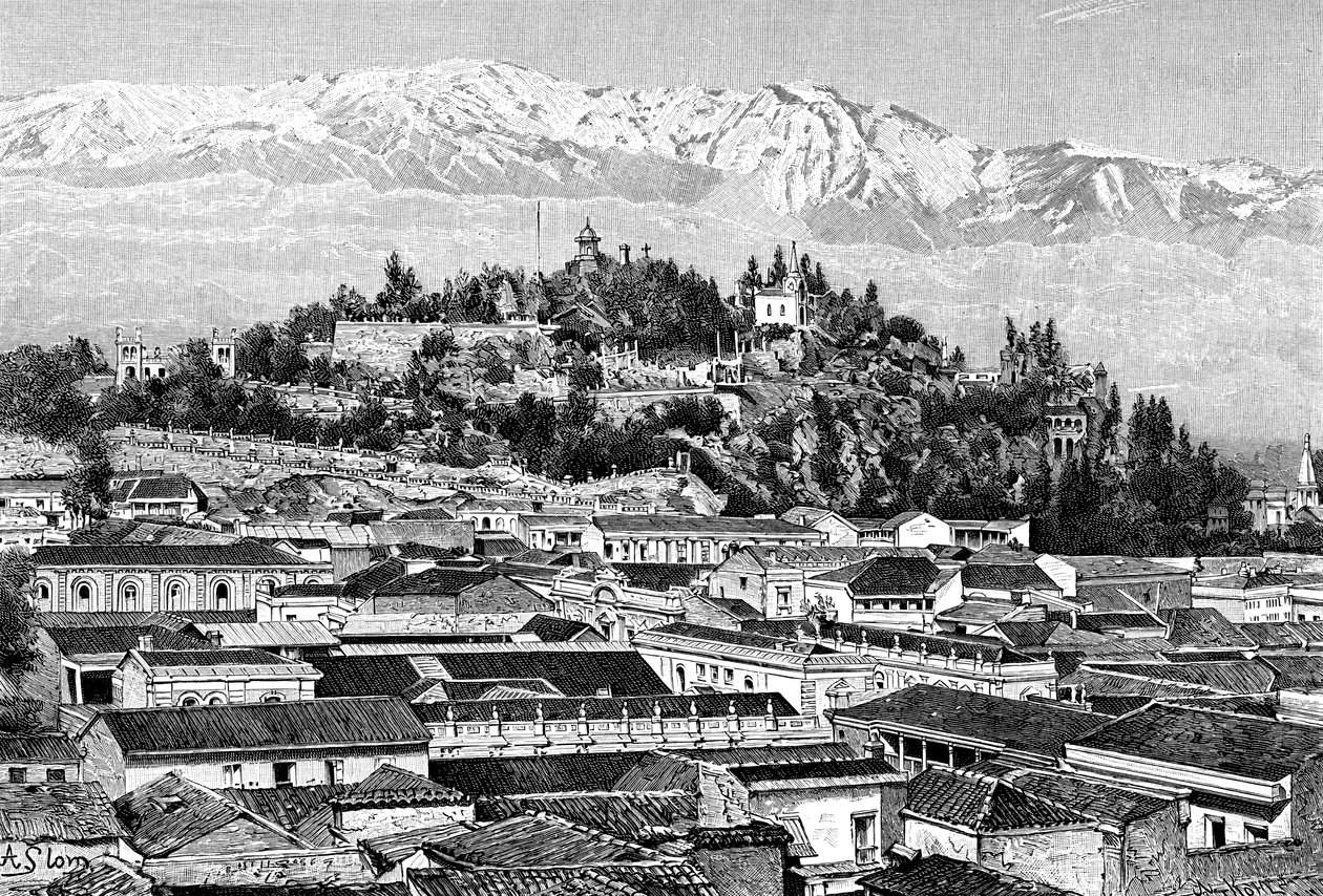 Santiago, Cile, 1895 da Unbekannt