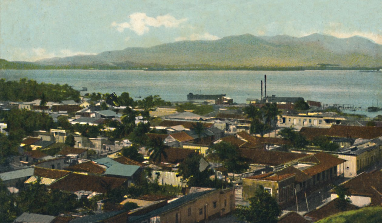 Santiago de Cuba. Vista parziale, c1910 da Unbekannt