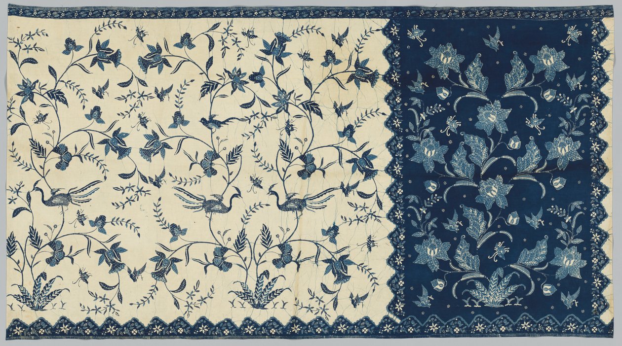 Sarong, metà 1800 da Unbekannt