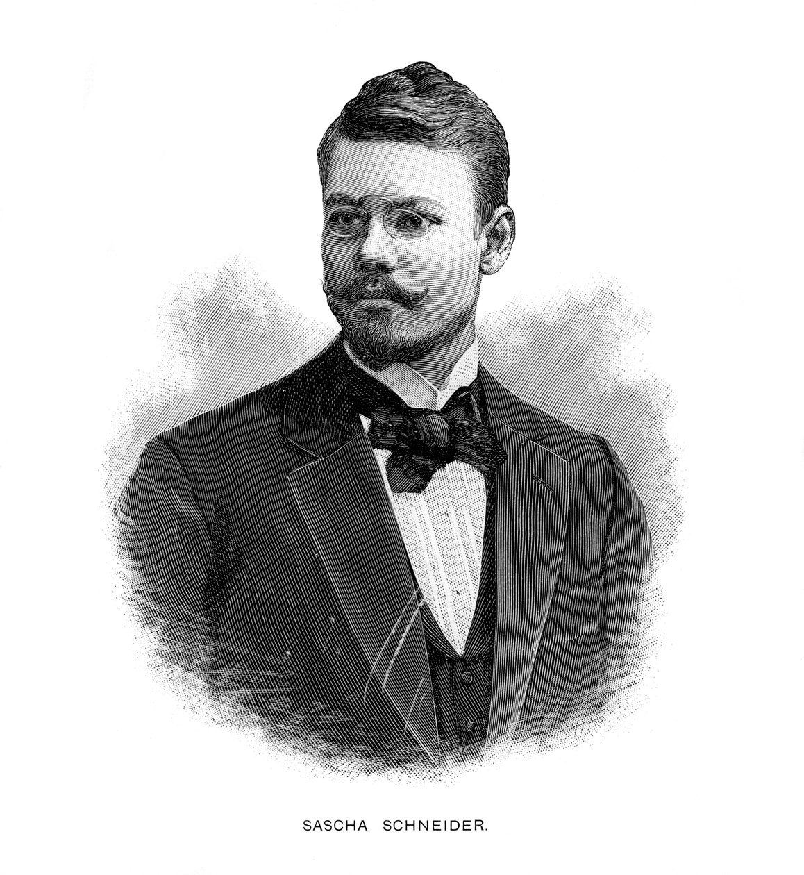 Sascha Schneider, pittore e incisore tedesco, 1899 da Unbekannt