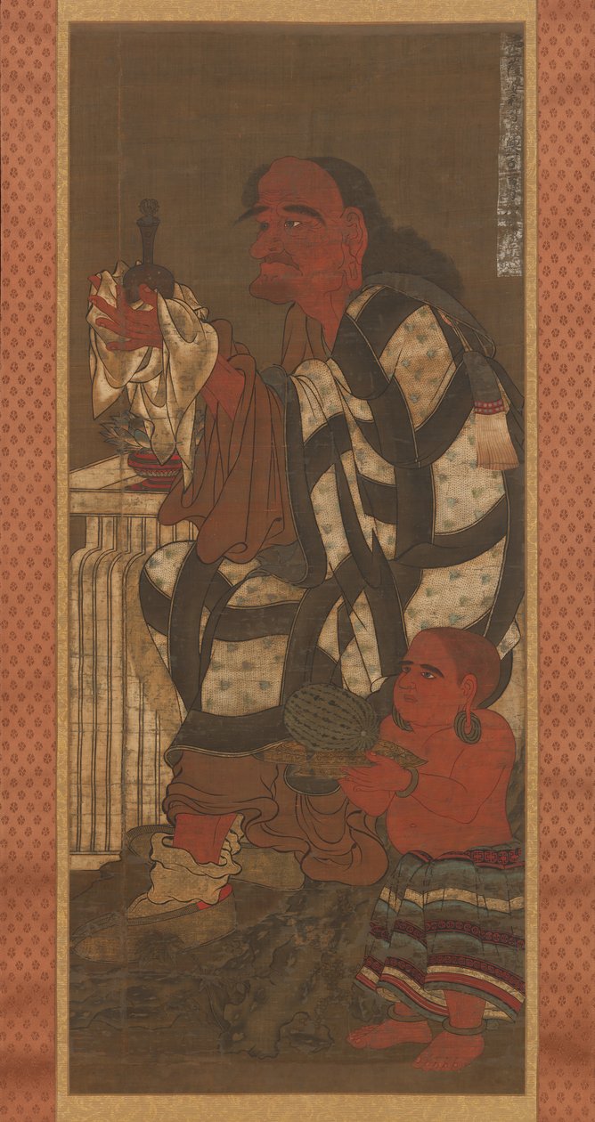 Satsubari, il secondo dei sedici Arhat, fine del XIV secolo da Unbekannt